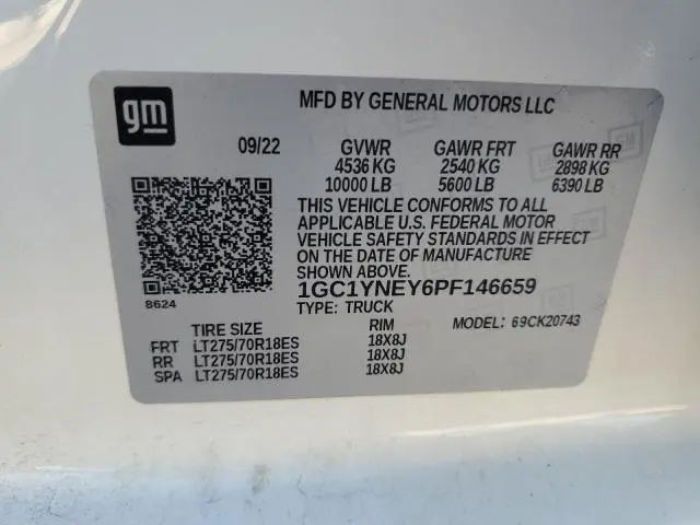 2023 CHEVROLET SILVERADO K2500 HEAVY DUTY LT  