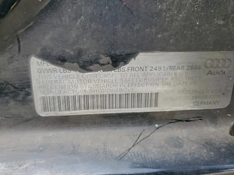 2011 AUDI A4 PREMIUM PLUS  