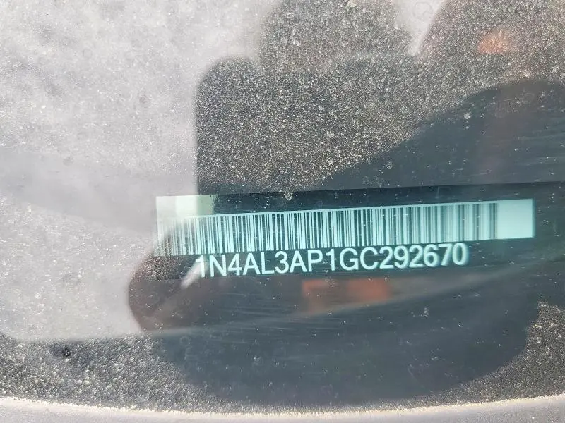 2016 NISSAN ALTIMA 2.5 SV  