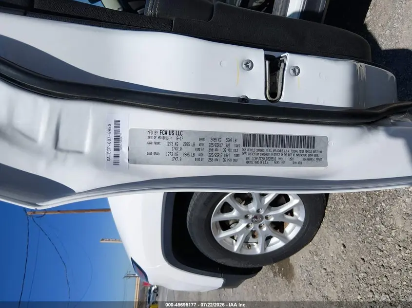 2018 JEEP CHEROKEE LATITUDE 4X4