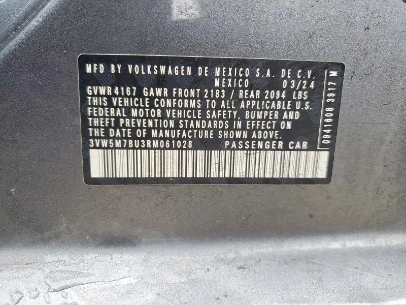 2024 VOLKSWAGEN JETTA