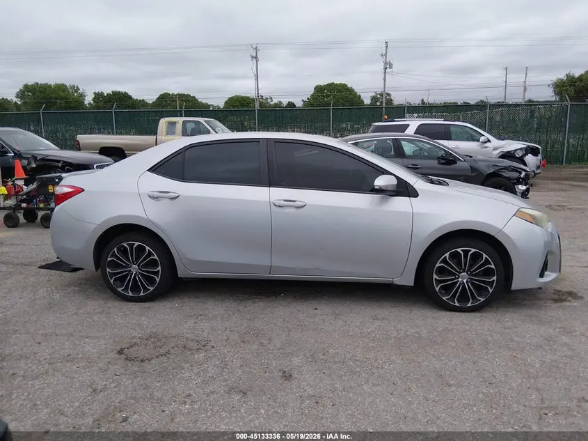 2014 TOYOTA COROLLA S PLUS