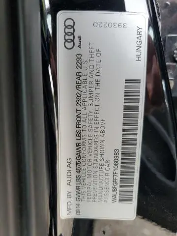 2015 AUDI A3 PREMIUM