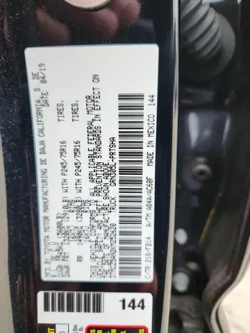 2019 TOYOTA TACOMA DOUBLE CAB  
