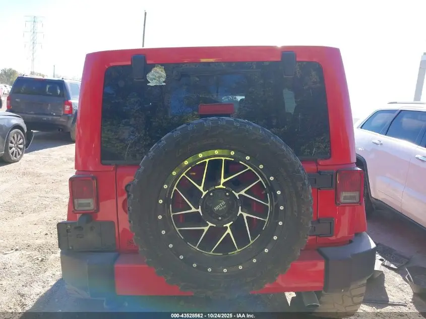 2017 JEEP WRANGLER UNLIMITED SAHARA 4X4