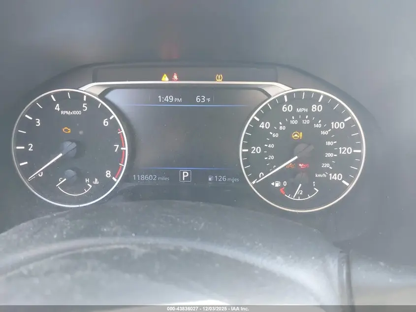 2019 NISSAN ALTIMA 2.5 SR