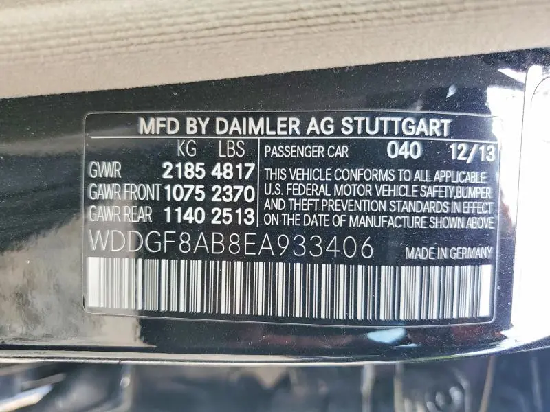 2014 MERCEDES-BENZ C 300 4MATIC  