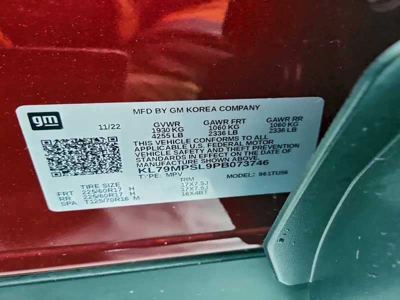 2023 CHEVROLET TRAILBLAZER LT  