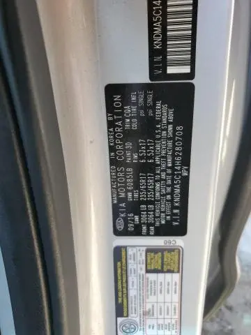 2017 KIA SEDONA L  