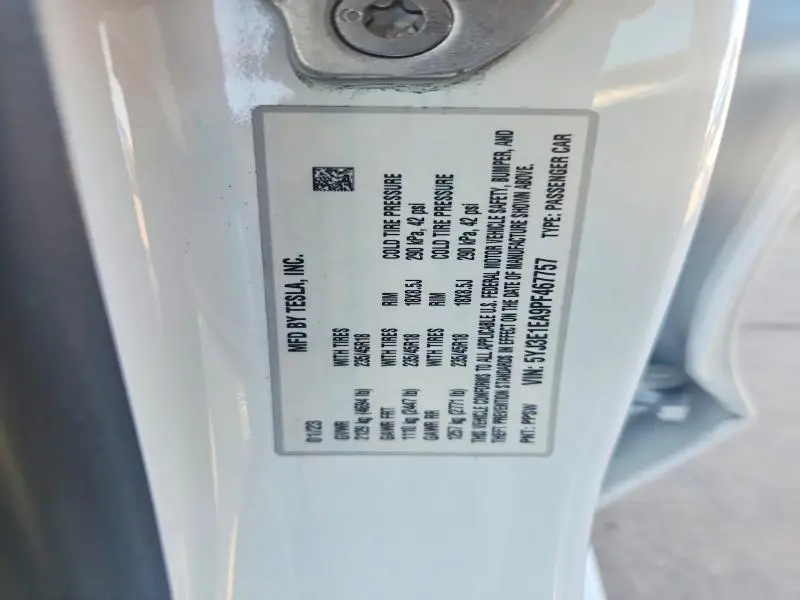 2023 TESLA MODEL 3   