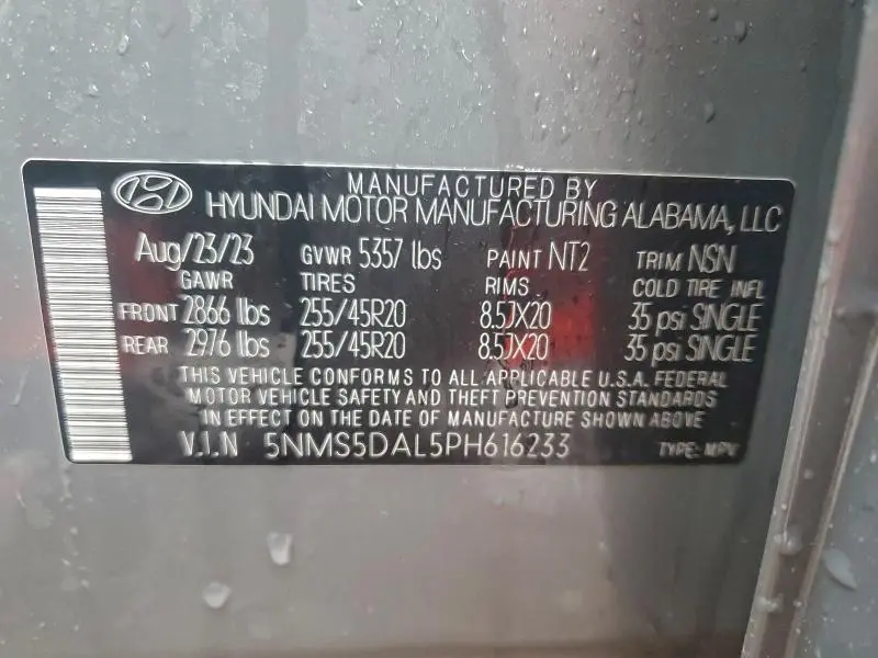 2023 HYUNDAI SANTA FE CALLIGRAPHY  