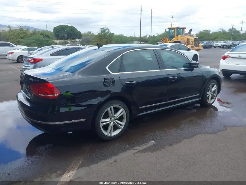 2014 VOLKSWAGEN PASSAT 2.0L TDI SEL PREMIUM