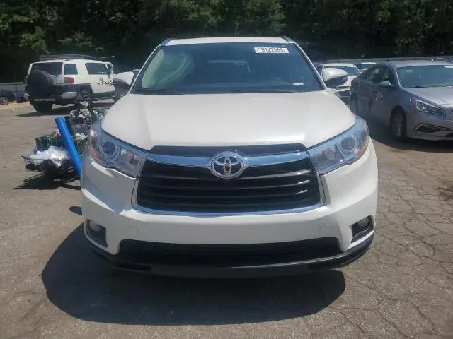 2015 TOYOTA HIGHLANDER XLE  