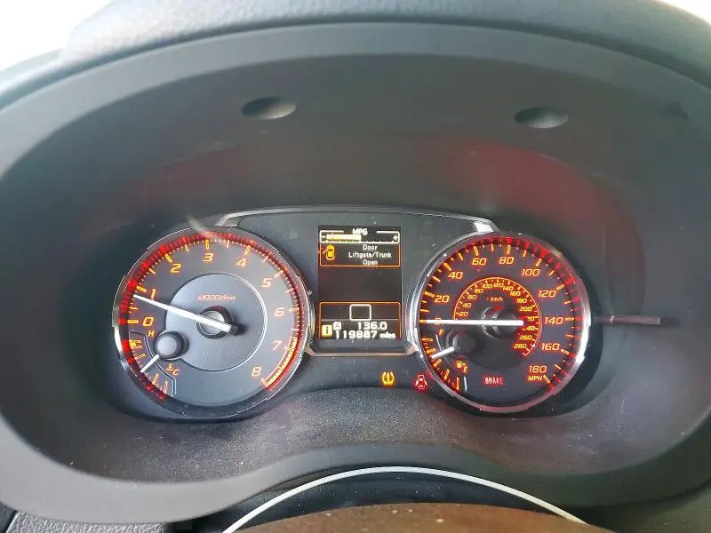 2017 SUBARU WRX   
