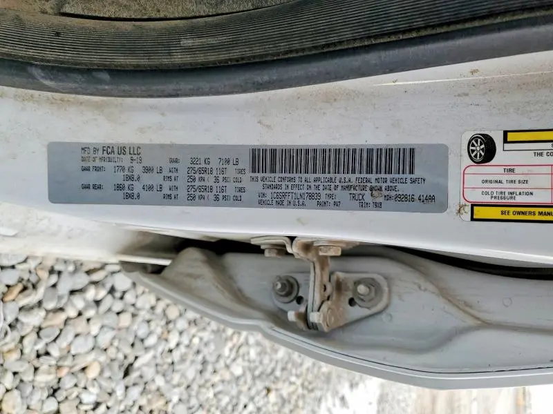 2020 RAM 1500 BIG HORN  