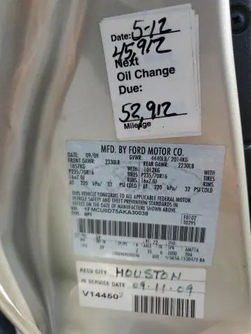 2010 FORD ESCAPE XLT  