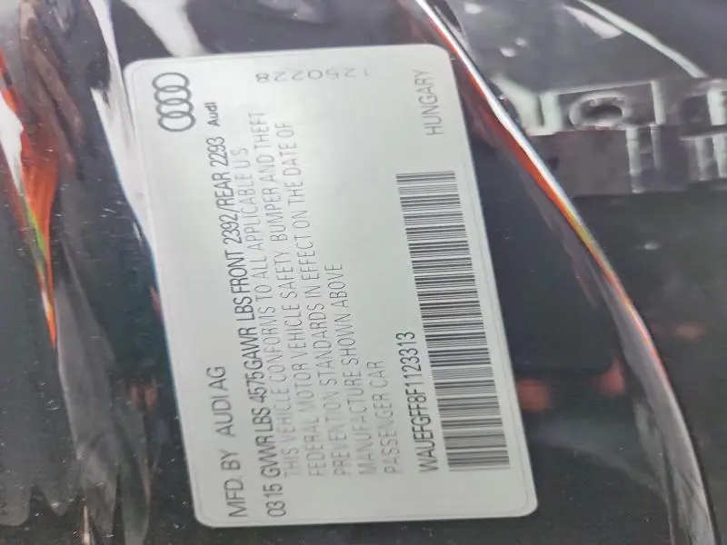 2015 AUDI A3 PREMIUM PLUS  
