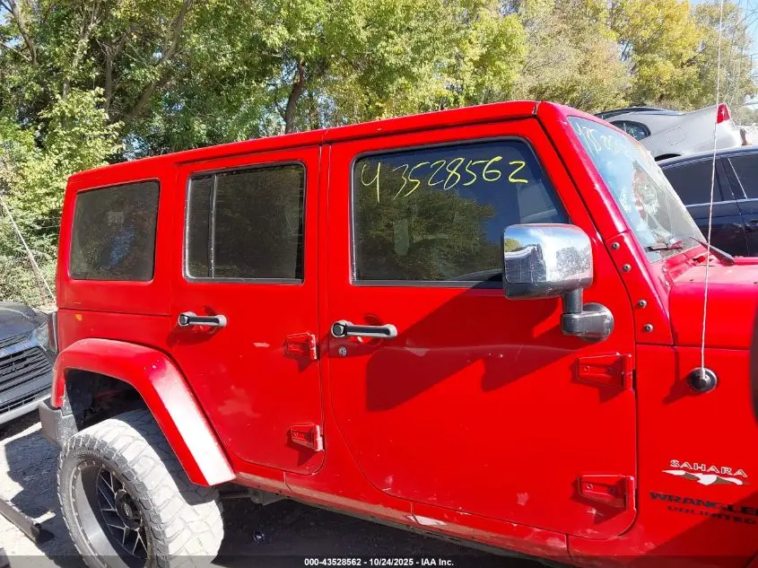 2017 JEEP WRANGLER UNLIMITED SAHARA 4X4