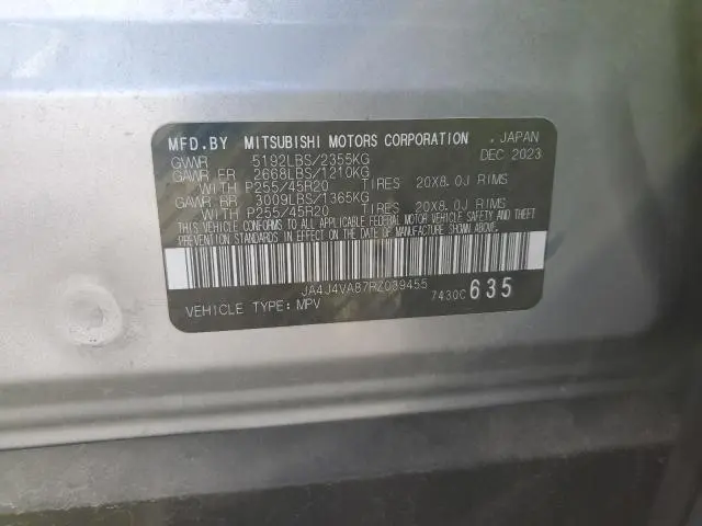 2024 MITSUBISHI OUTLANDER SE  