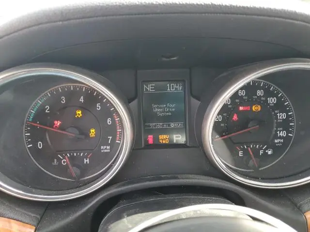 2013 JEEP GRAND CHEROKEE OVERLAND  