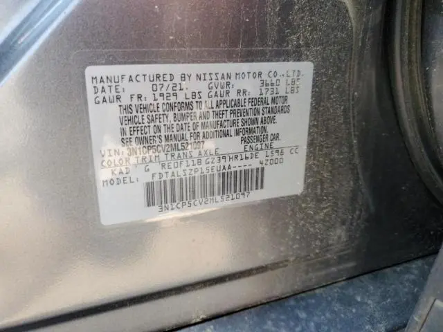 2021 NISSAN KICKS SV  