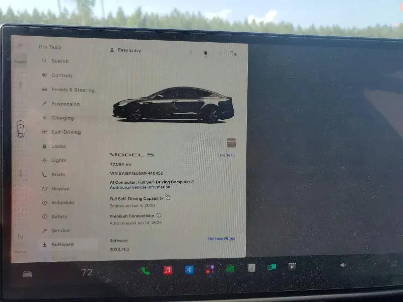 2021 TESLA MODEL S   