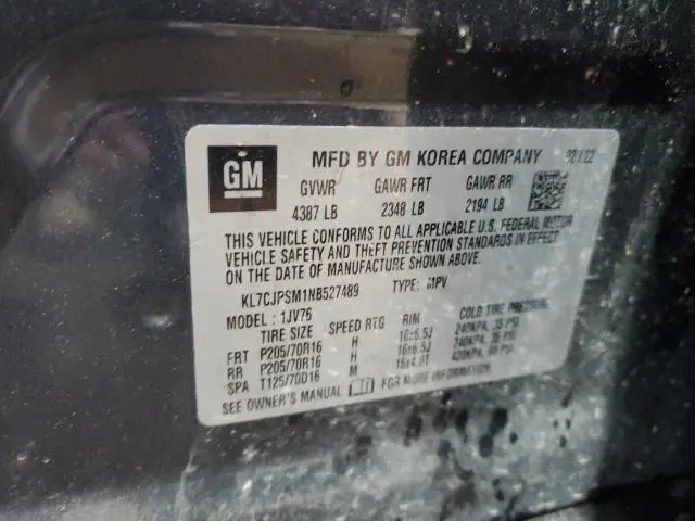 2022 CHEVROLET TRAX 1LT  