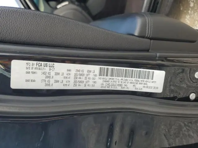 2018 DODGE DURANGO GT  