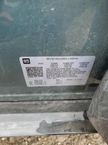 2025 CHEVROLET TRAX 1LT  
