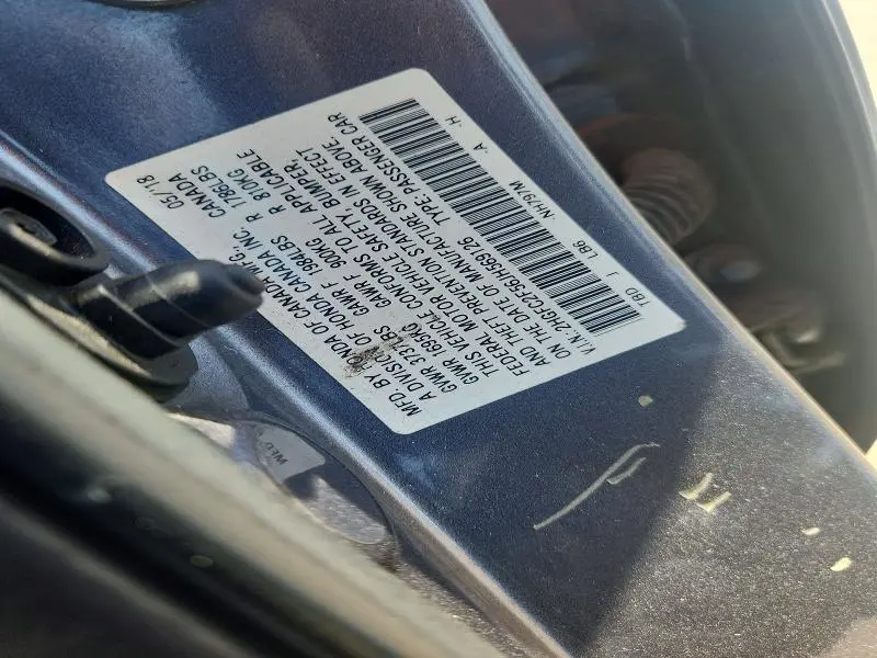 2018 HONDA CIVIC LX  