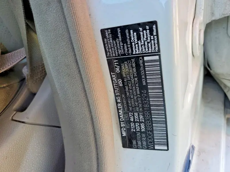 2011 MERCEDES-BENZ C 300 4MATIC  