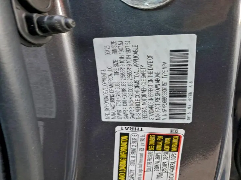 2025 HONDA ODYSSEY ELITE  