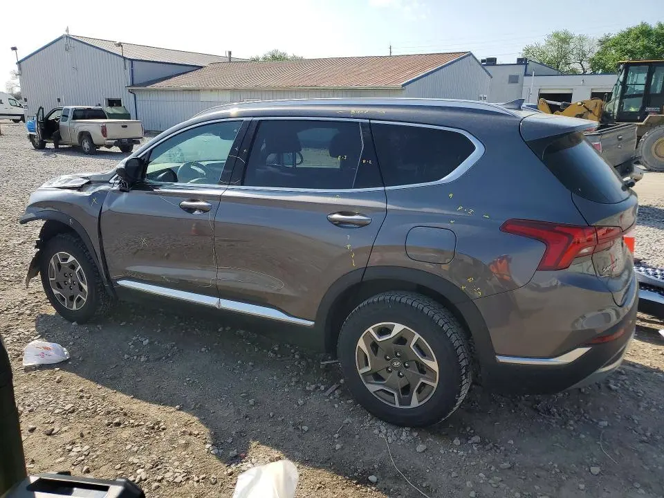 2022 HYUNDAI SANTA FE BLUE  