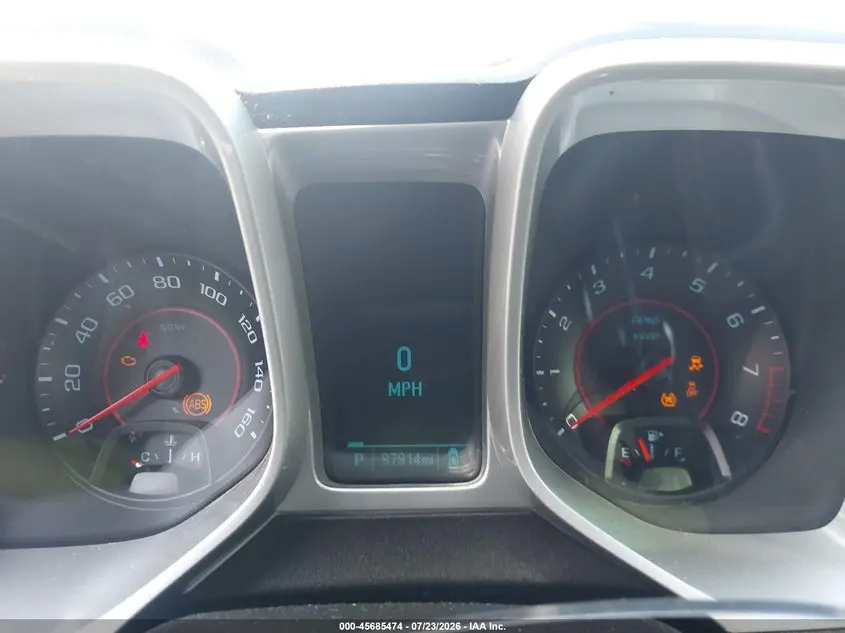 2012 CHEVROLET CAMARO 2LS