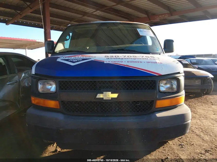 2012 CHEVROLET EXPRESS 2500 WORK VAN