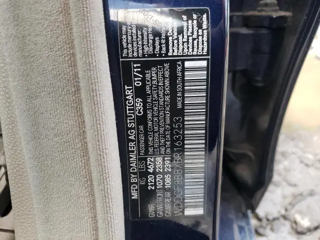 2011 MERCEDES-BENZ C 300 4MATIC  