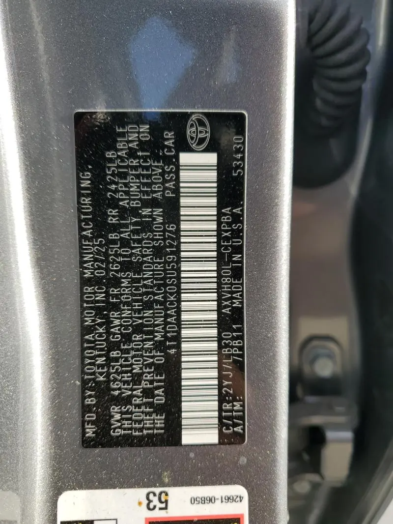 2025 TOYOTA CAMRY XSE  