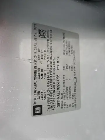 2012 CADILLAC SRX LUXURY COLLECTION  