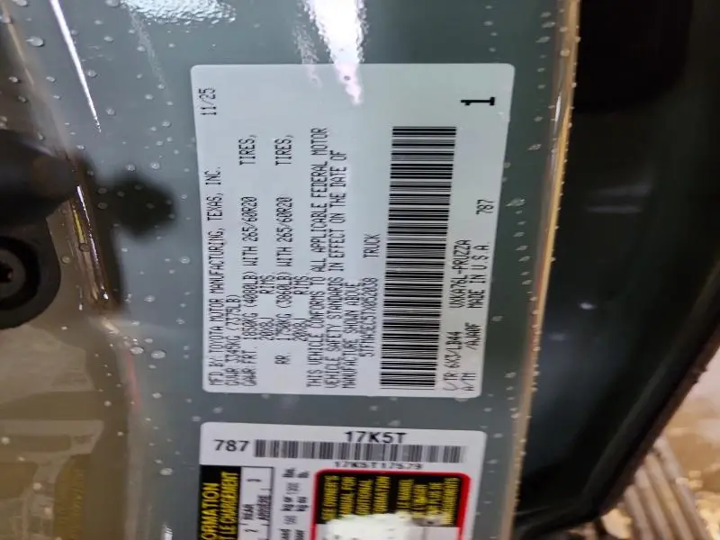 2026 TOYOTA TUNDRA 1794 EDITION  