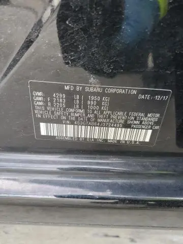2018 SUBARU IMPREZA PREMIUM