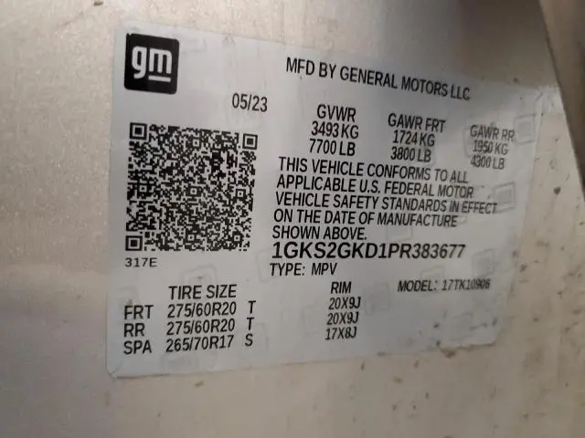 2023 GMC YUKON XL K1500 SLT  