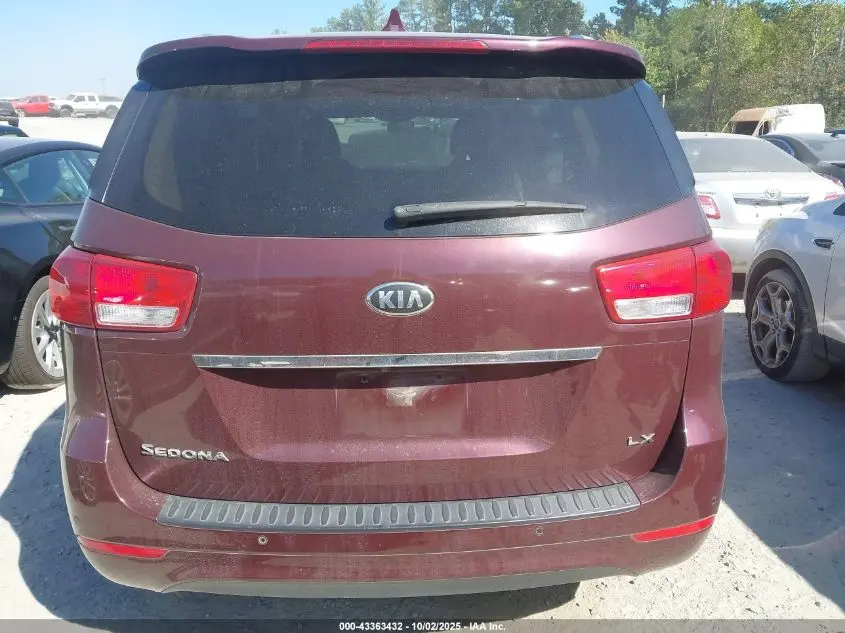 2017 KIA SEDONA LX