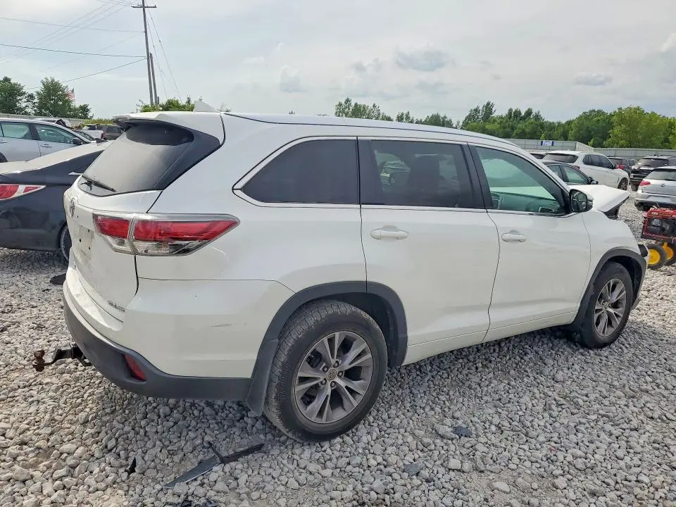 2015 TOYOTA HIGHLANDER XLE  