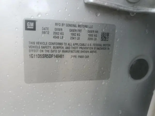 2013 CHEVROLET MALIBU 1LT  