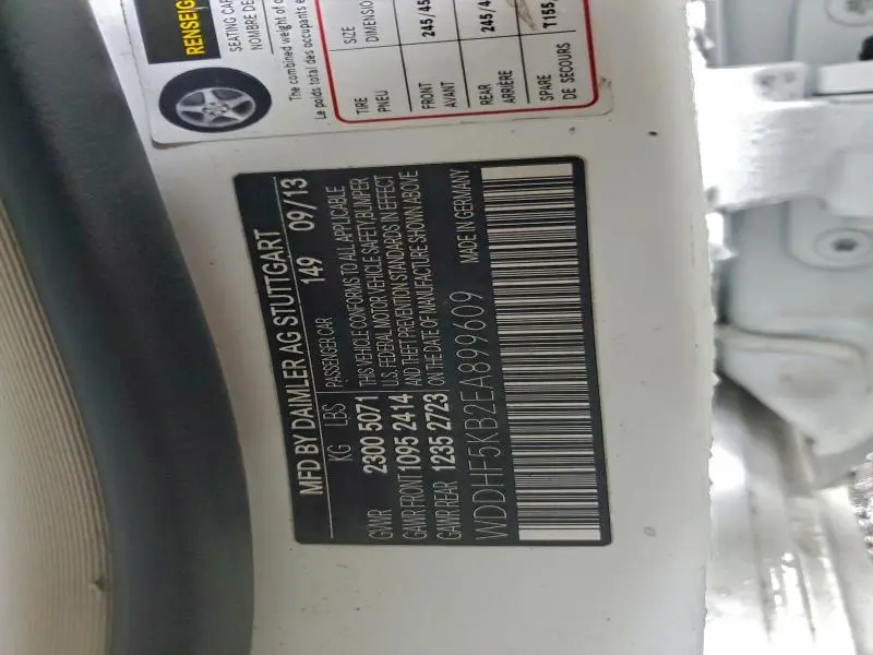 2014 MERCEDES-BENZ E 350  