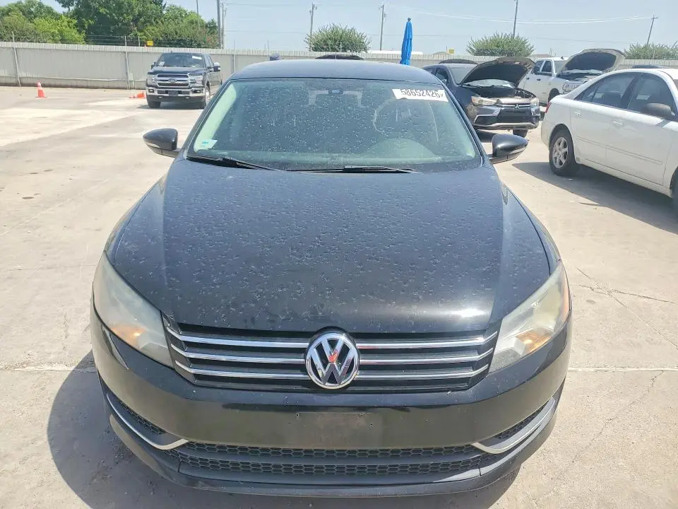 2012 VOLKSWAGEN PASSAT S  