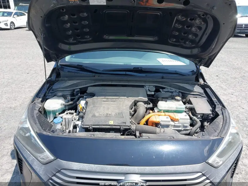 2018 HYUNDAI IONIQ HYBRID BLUE