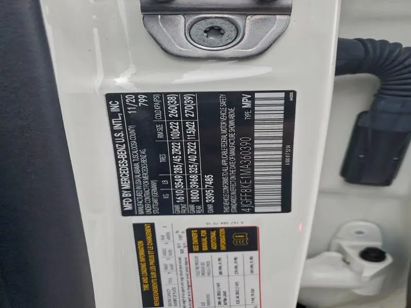 2021 MERCEDES-BENZ GLS 63 AMG 4MATIC  