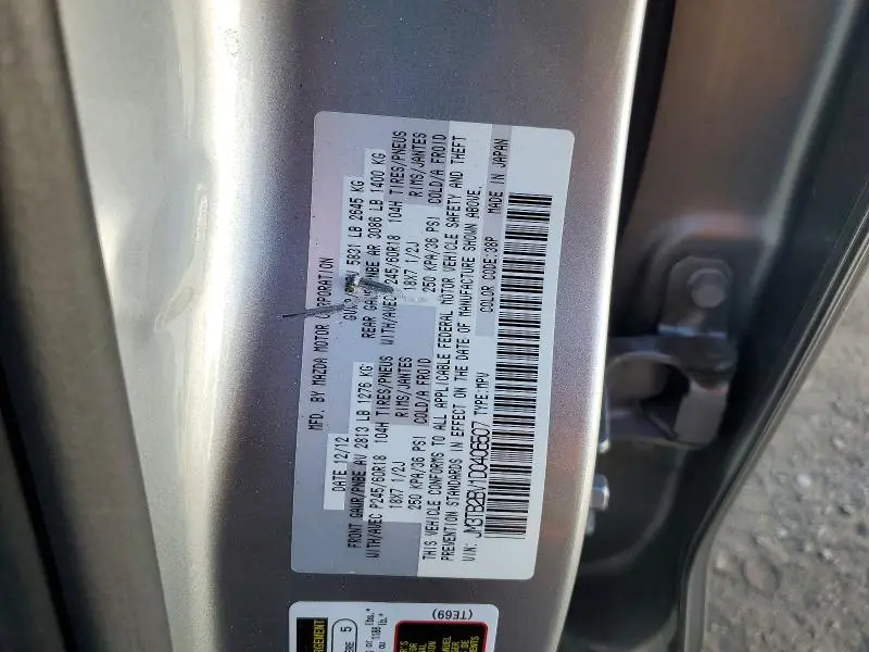 2013 MAZDA CX-9 SPORT  