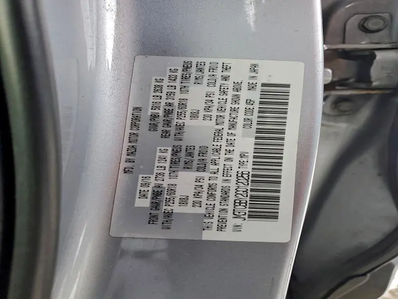 2016 MAZDA CX-9 TOURING  